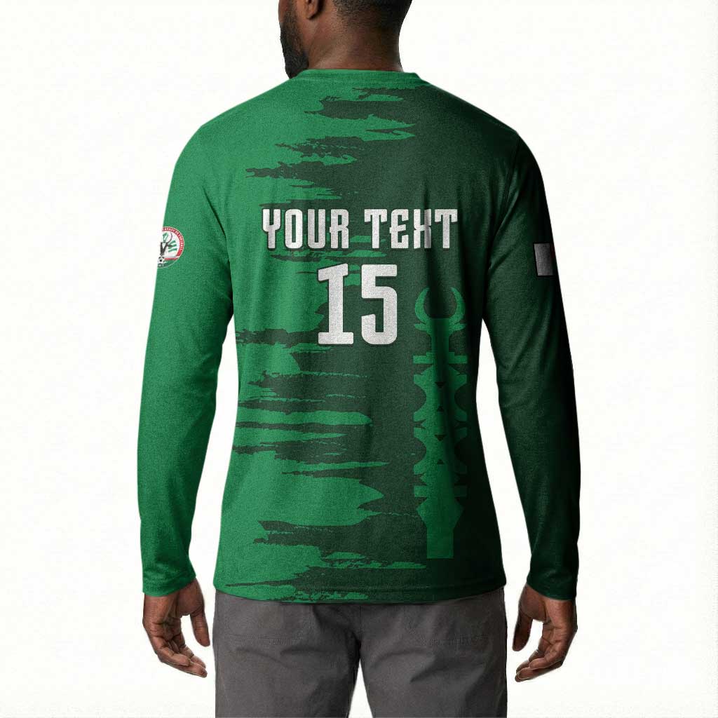 Custom Madagascar Football Button Sweatshirt Go Barea