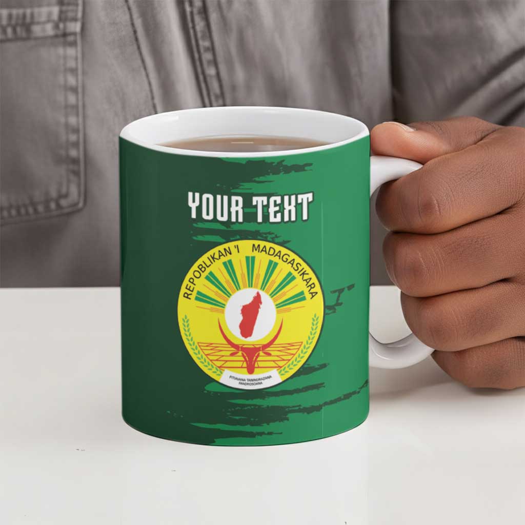 Custom Madagascar Football Ceramic Mug Go Barea