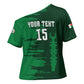 Custom Madagascar Football Cross Shoulder Shirt Go Barea