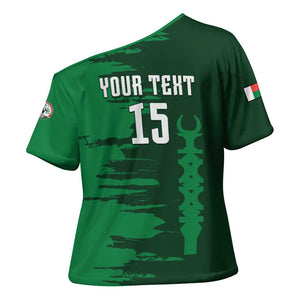 Custom Madagascar Football Cross Shoulder Shirt Go Barea