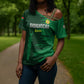Custom Madagascar Football Cross Shoulder Shirt Go Barea