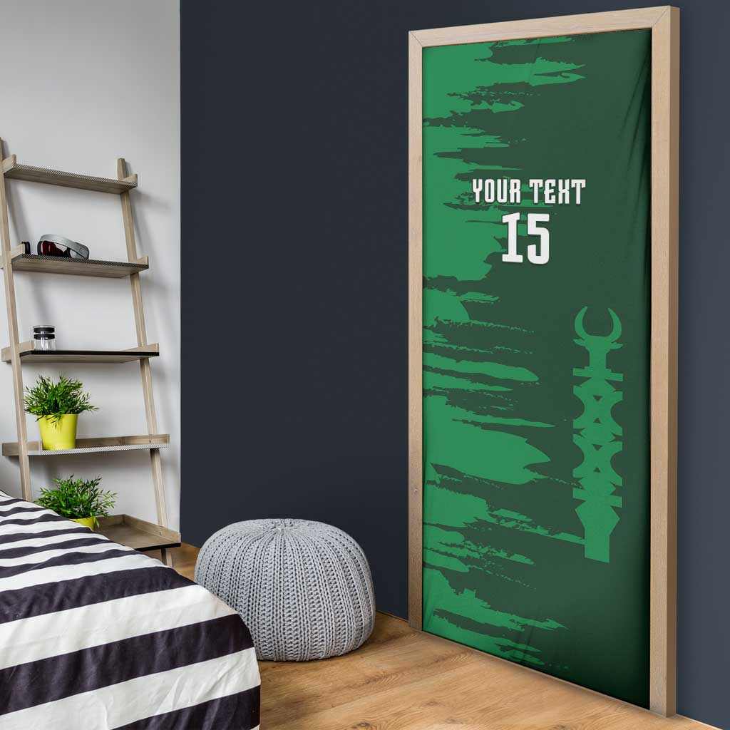 Custom Madagascar Football Door Cover Go Barea