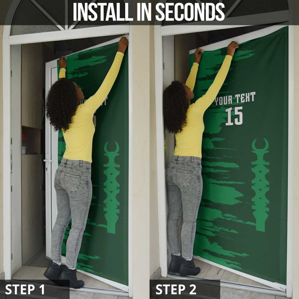 Custom Madagascar Football Door Cover Go Barea