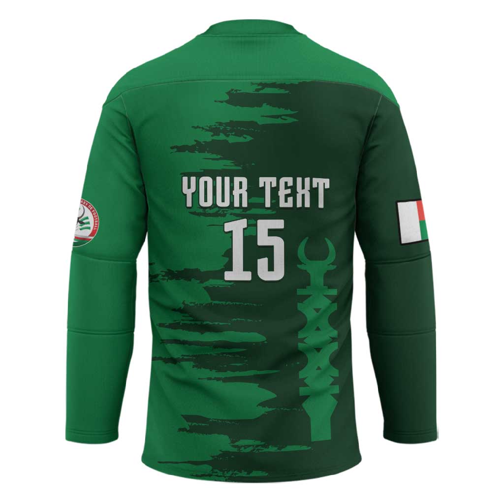 Custom Madagascar Football Hockey Jersey Go Barea