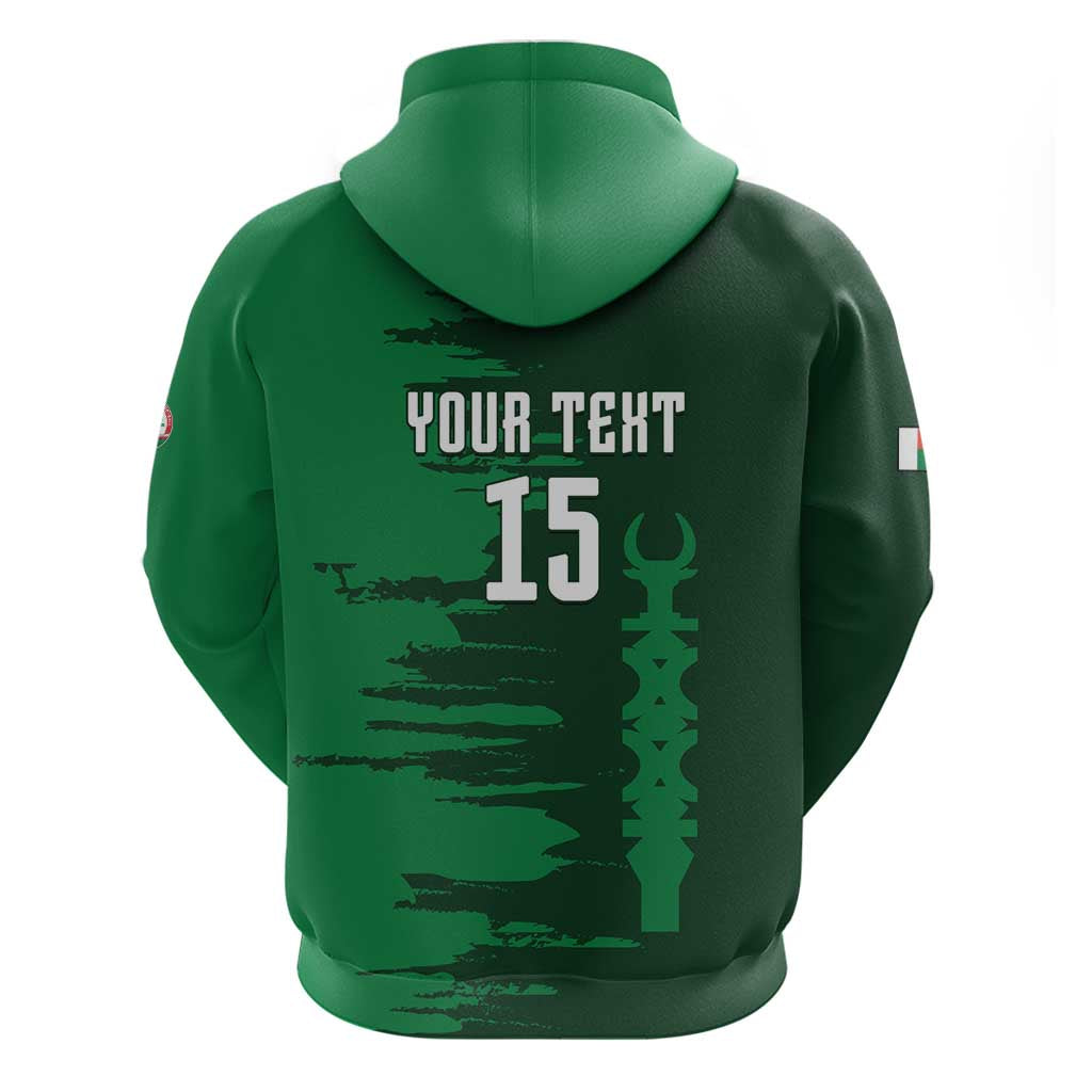 Madagascar Football Custom Hoodie Go Champions - African Pride