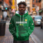 Madagascar Football Custom Hoodie Go Champions - African Pride