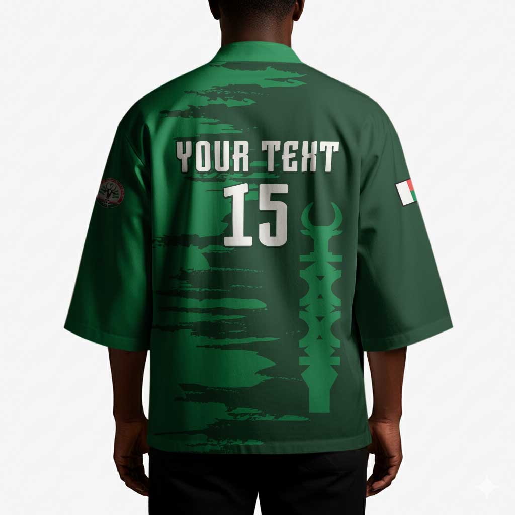 Custom Madagascar Football Kimono Go Barea