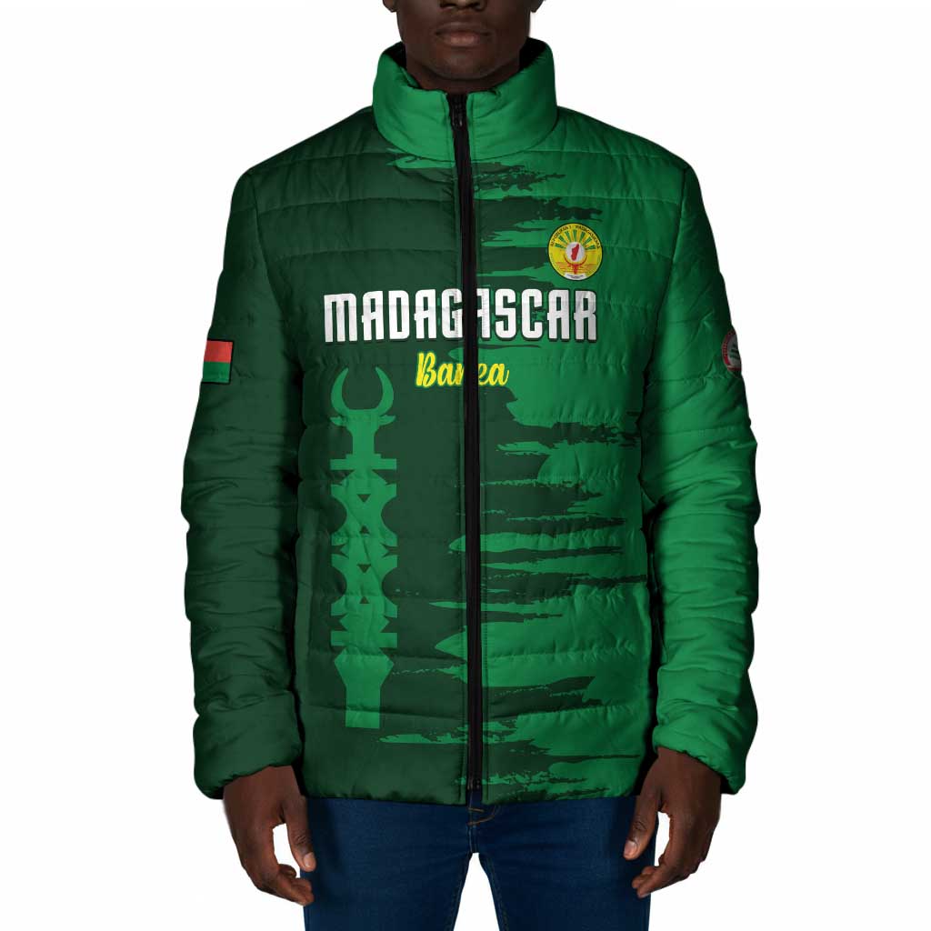 Custom Madagascar Football Padded Jacket Go Barea