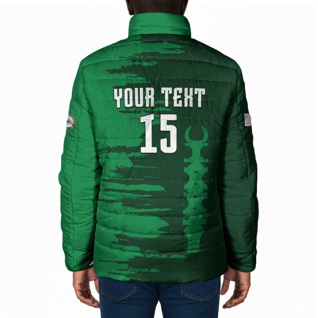 Custom Madagascar Football Padded Jacket Go Barea