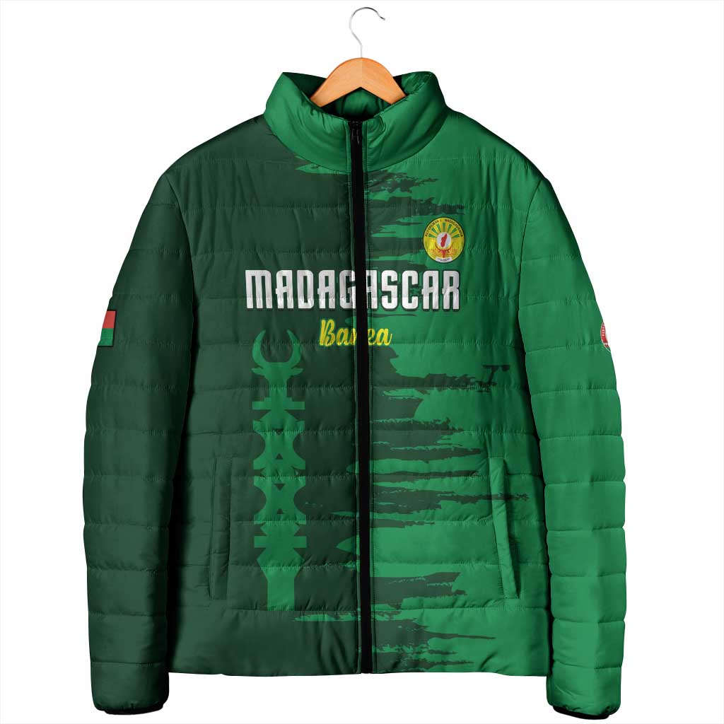 Custom Madagascar Football Padded Jacket Go Barea