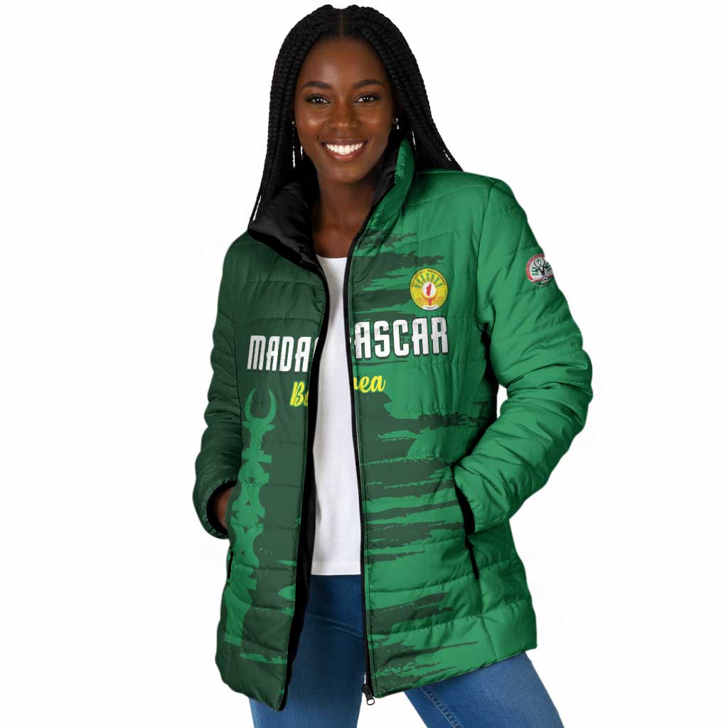 Custom Madagascar Football Padded Jacket Go Barea