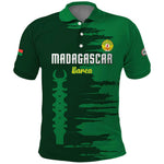 Madagascar Football Custom Polo Shirt Go Champions - African Pride