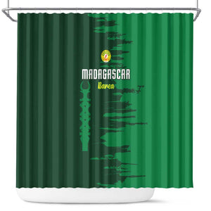 Madagascar Football Shower Curtain Go Champions - African Pride