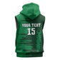 Madagascar Football Custom Sleeveless Zip Hoodie Go Champions - African Pride
