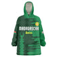 Madagascar Football Custom Wearable Blanket Hoodie Go Champions - African Pride