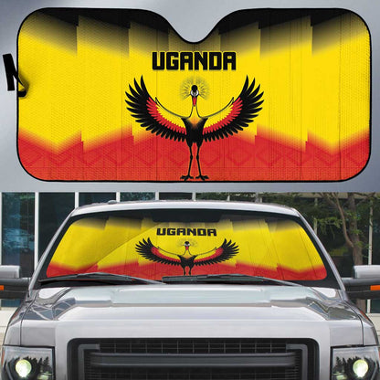 Uganda Football Auto Sun Shade Go Cranes Go