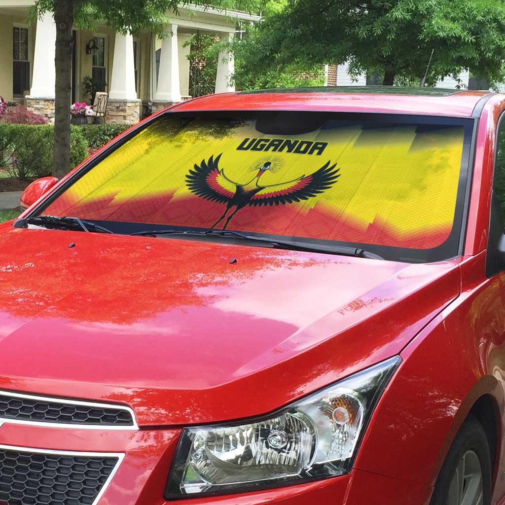 Uganda Football Auto Sun Shade Go Cranes Go