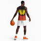 Uganda Football Custom Basketball Jersey Go Champions LT15