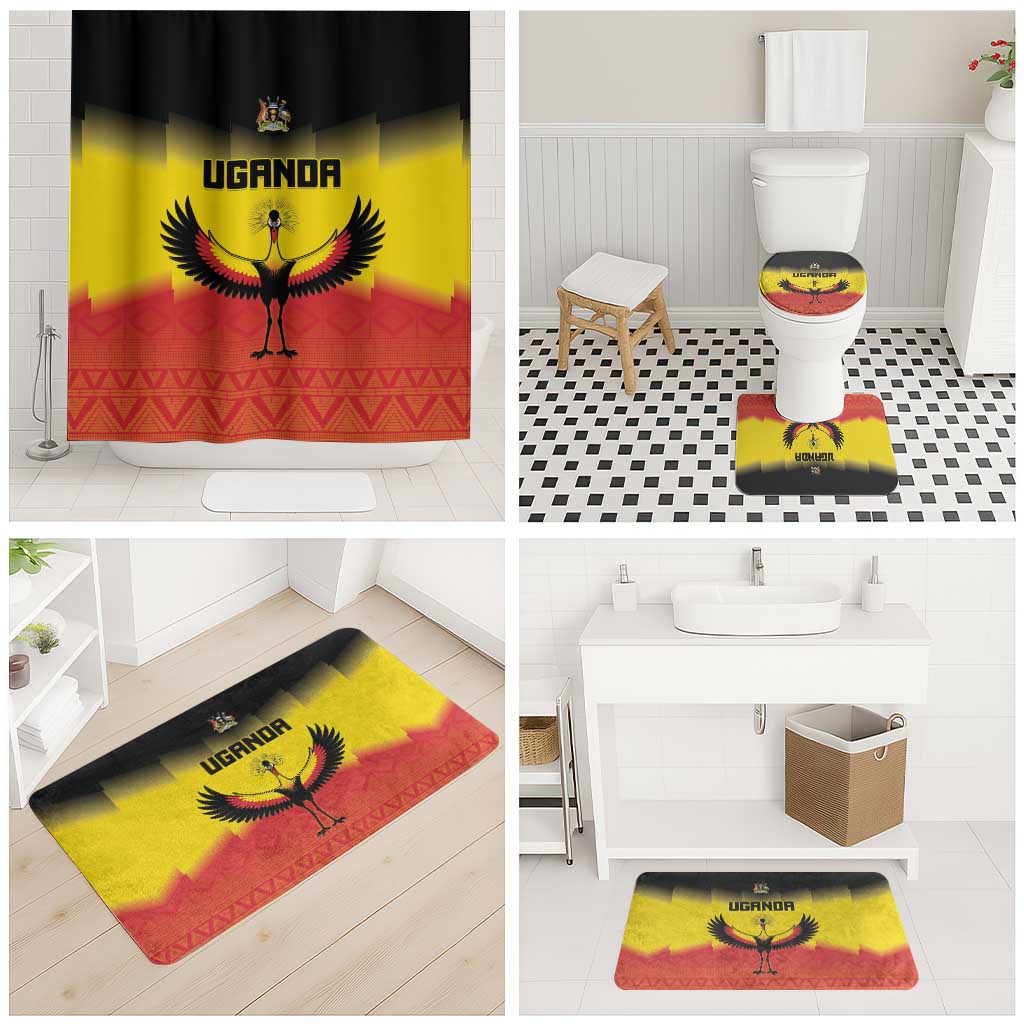 Uganda Football Bathroom Set Go Cranes Go