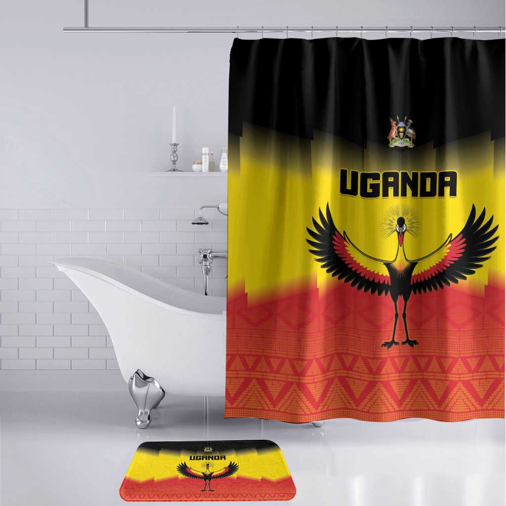 Uganda Football Bathroom Set Go Cranes Go