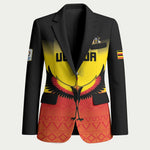 Custom Uganda Football Blazer Go Cranes Go