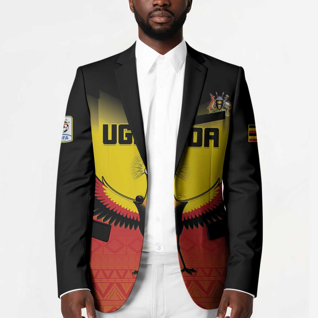 Custom Uganda Football Blazer Go Cranes Go