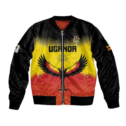 Uganda Football Custom Bomber Jacket Go Champions - African Pride
