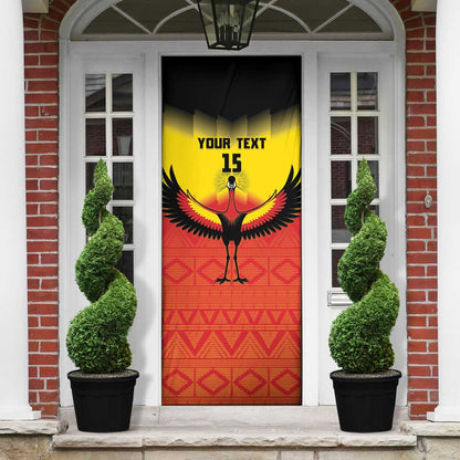 Custom Uganda Football Door Cover Go Cranes Go