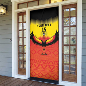 Custom Uganda Football Door Cover Go Cranes Go