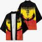 Custom Uganda Football Kimono Go Cranes Go