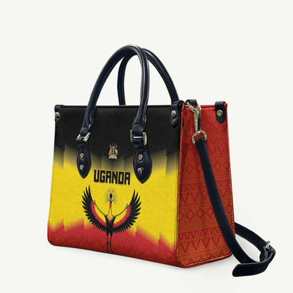 Uganda Football Leather Bag Go Cranes Go