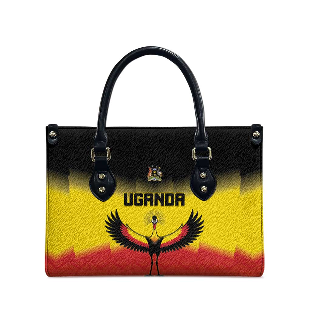 Uganda Football Leather Bag Go Cranes Go