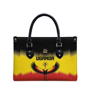 Uganda Football Leather Bag Go Cranes Go
