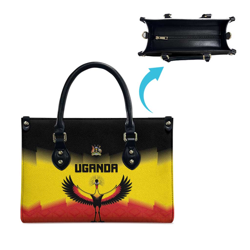 Uganda Football Leather Bag Go Cranes Go