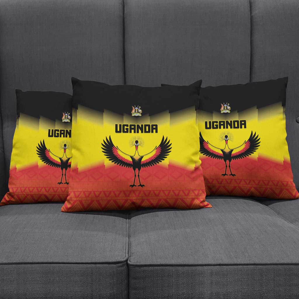 Uganda Football Pillow Cover Go Cranes Go