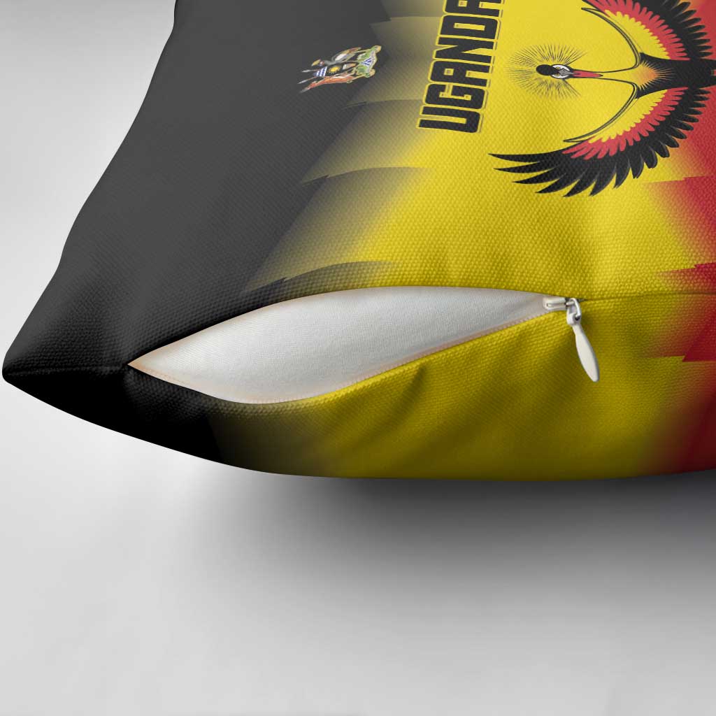Uganda Football Pillow Cover Go Cranes Go