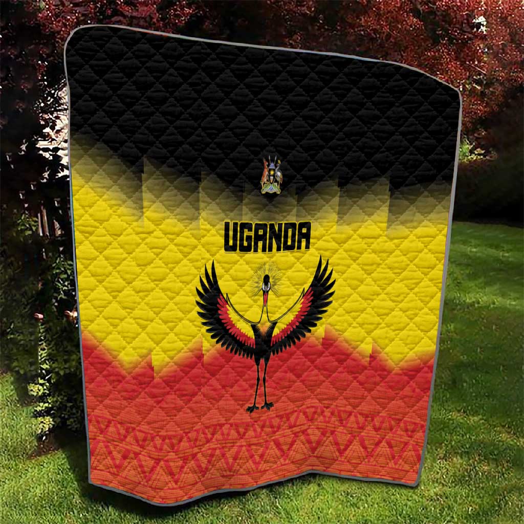Uganda Football Quilt Go Champions - African Pride