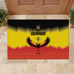 Uganda Football Rubber Doormat Go Champions - African Pride