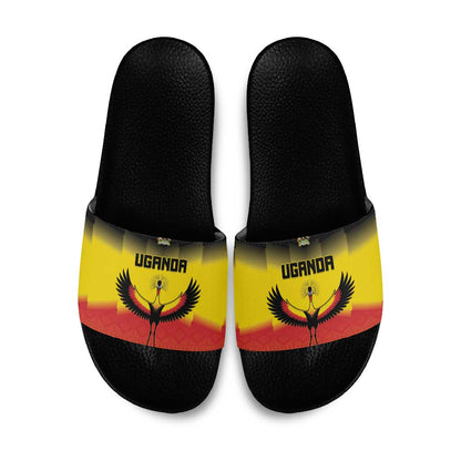 Uganda Football Slide Sandals Go Cranes Go