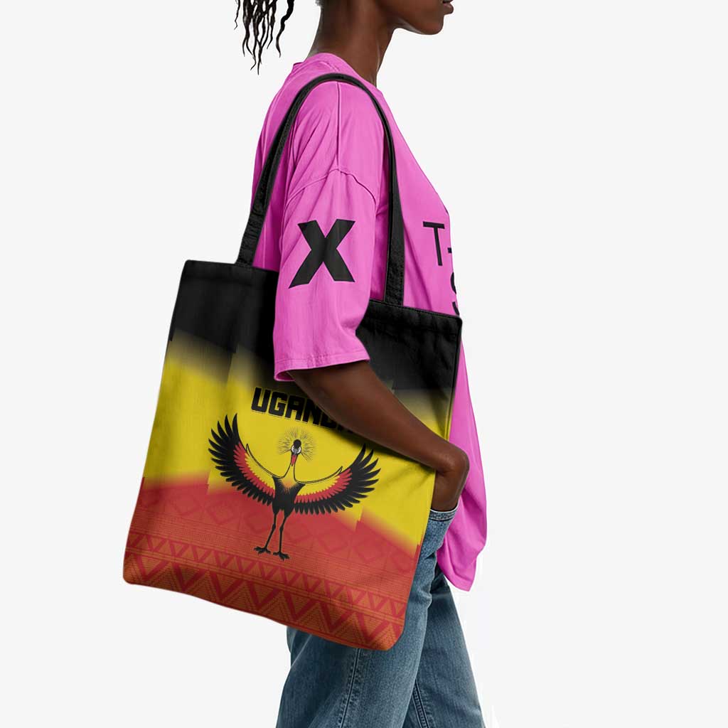 Uganda Football Tote Bag Go Cranes Go