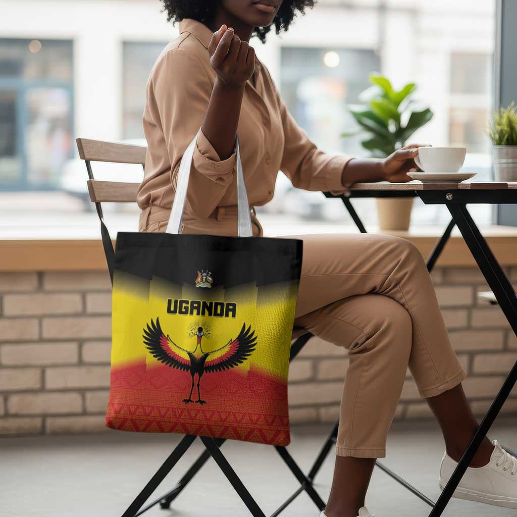 Uganda Football Tote Bag Go Cranes Go