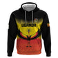 Uganda Football Custom Zip Hoodie Go Champions - African Pride
