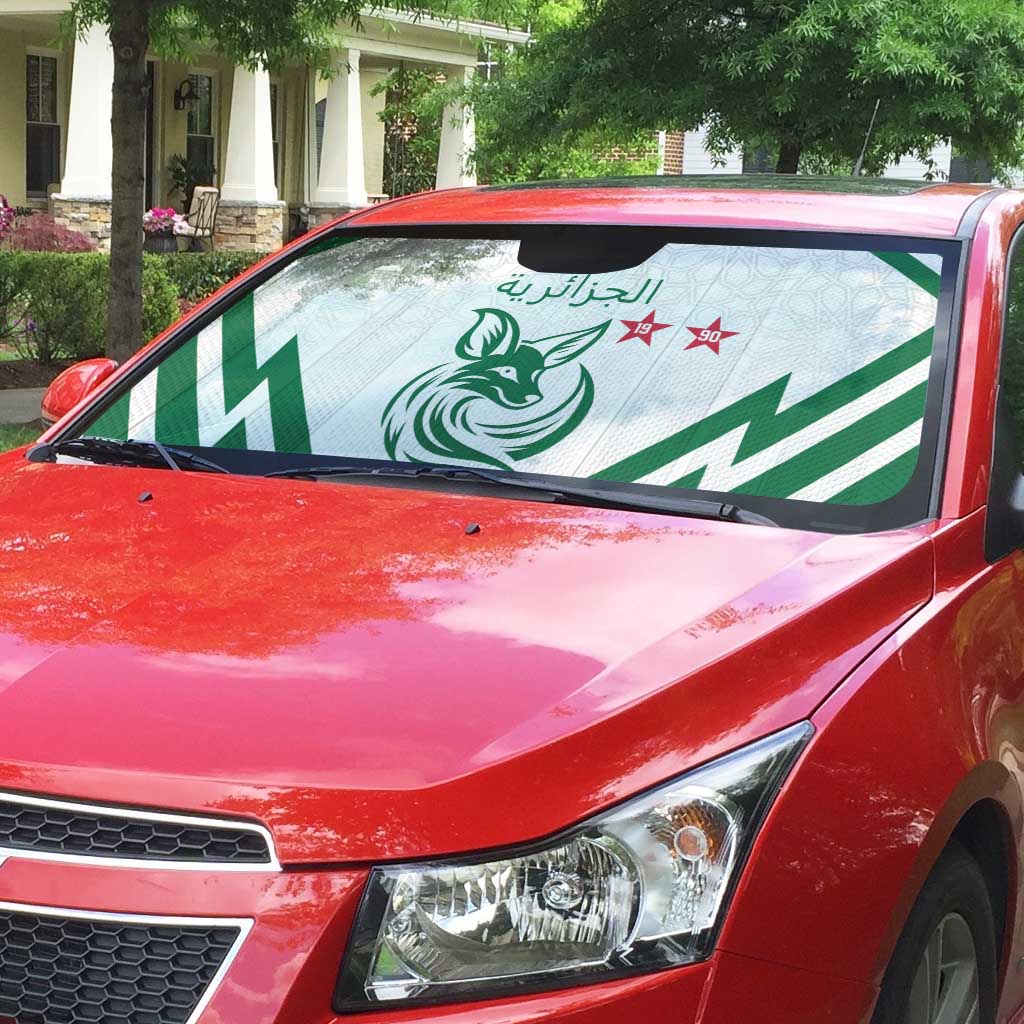 Algeria Football Auto Sun Shade Go Fennecs Go