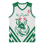 Algeria Football Custom Basketball Jersey Go Champions LT15