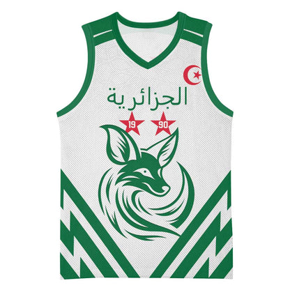 Algeria Football Custom Basketball Jersey Go Champions LT15