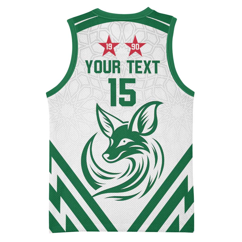 Algeria Football Custom Basketball Jersey Go Champions LT15
