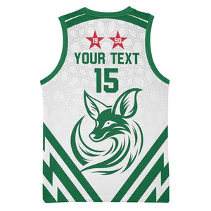 Algeria Football Custom Basketball Jersey Go Champions LT15