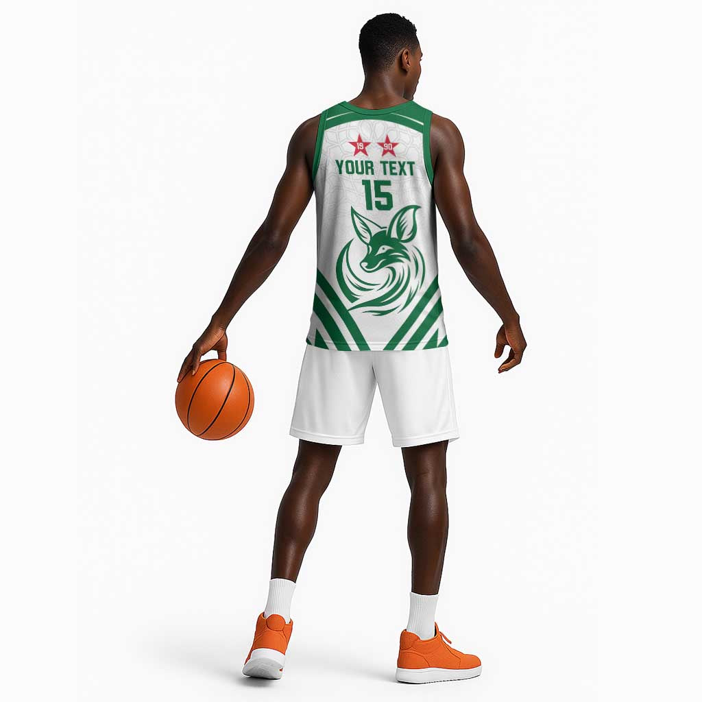 Algeria Football Custom Basketball Jersey Go Champions LT15