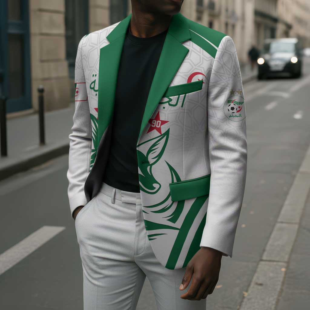 Custom Algeria Football Blazer Go Fennecs Go
