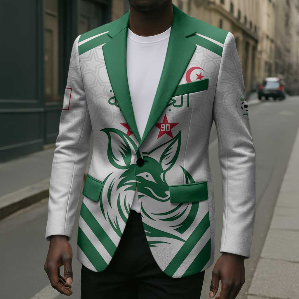 Custom Algeria Football Blazer Go Fennecs Go